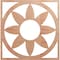 Ekena Millwork Blume Wood Fretwork Pierced Ceiling Medallion, Cherry, 30"OD x 10 3/8"ID x 1/4"T CMWP30X30X0250BLCH - alternate 1